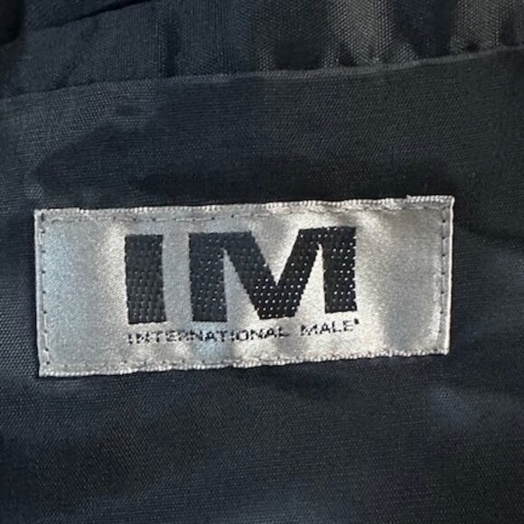 Vintage International Male Faux Fur Coat XXL Black and Lined - EUC - Made in USA - Picture 4 of 9